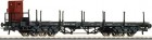 66637 Roco Stake car with brakeman's cabin